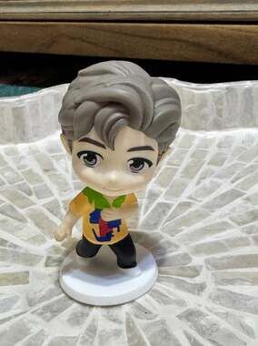BTS TinyTAN RM McDonald’s 2025 Happy Meal Throwback Figure w/ Card No Box
